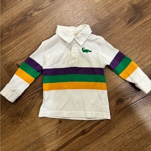 12 month ME O ME Mardi Gras polo